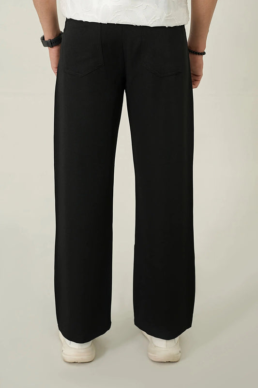 Black Stitch Detail Pant - WEEKEND - I Dress Like I Dream It