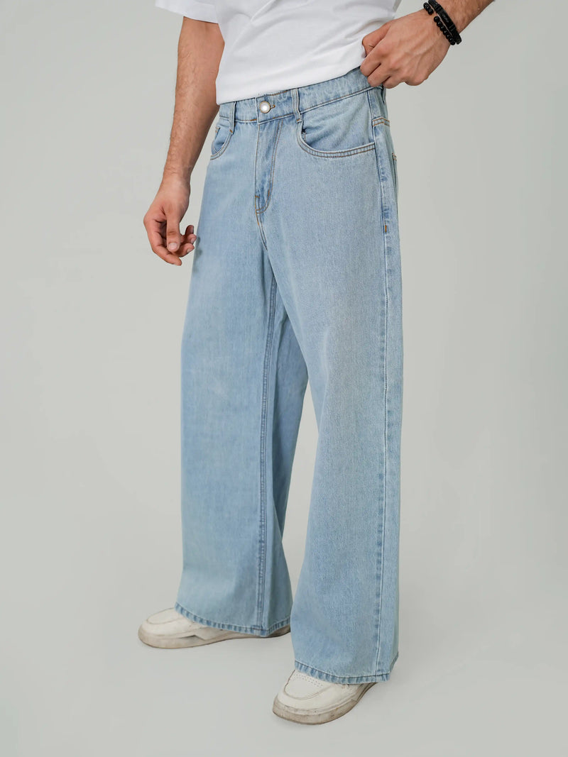 Ice Wash Jeans