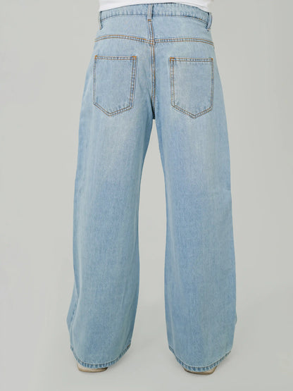 Ice Wash Jeans