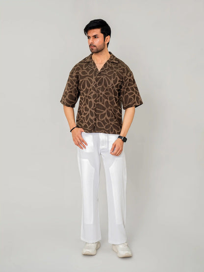 Mocha Bloom Co-ord Set
