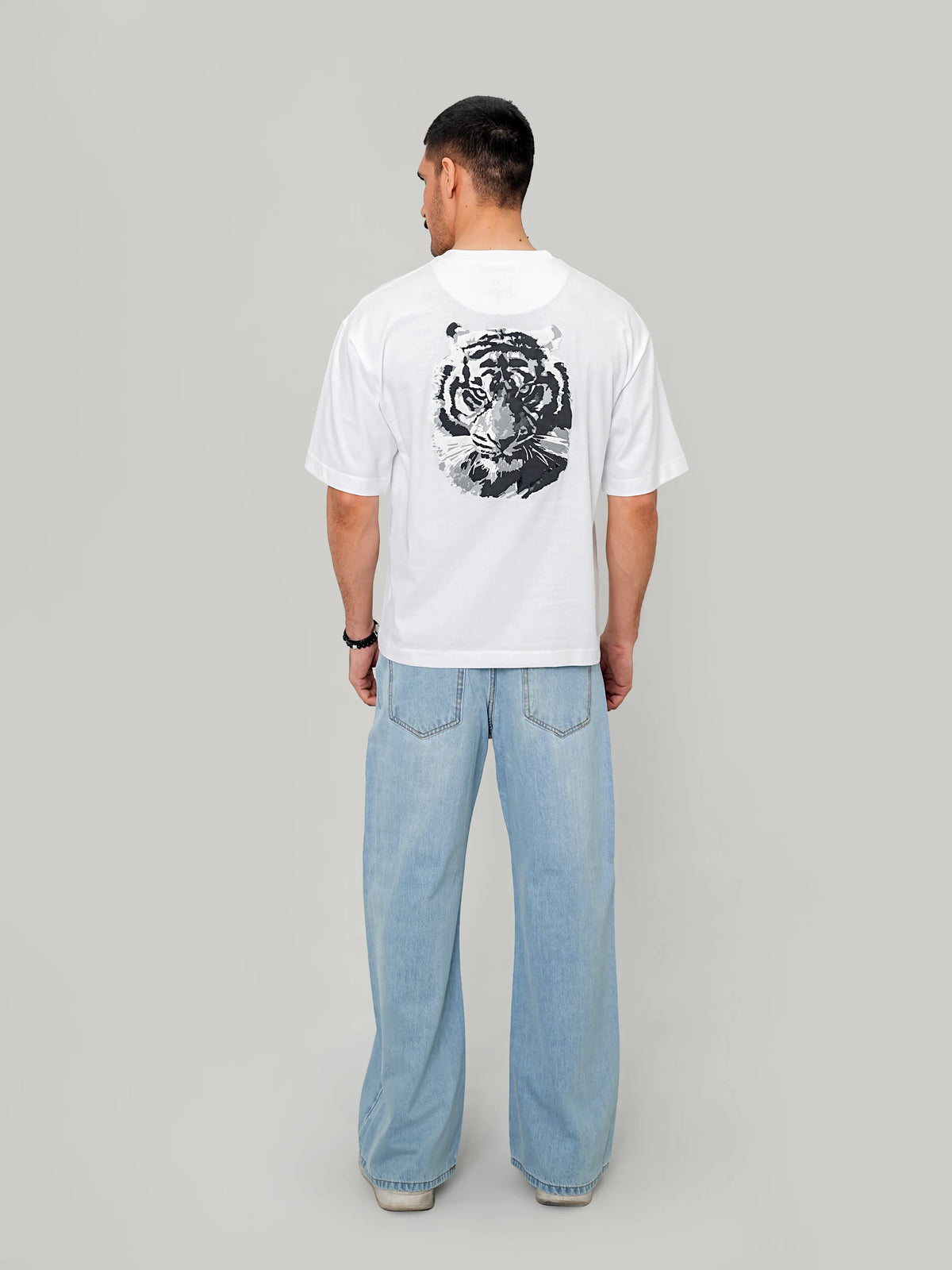 Camo W Tee - White