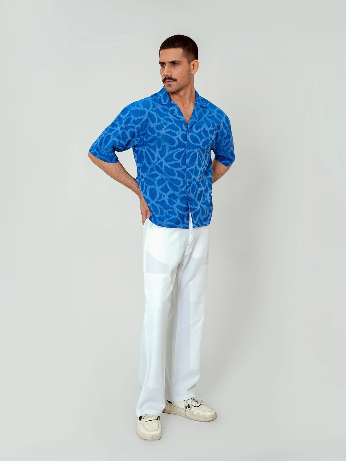 Blue Bloom Co-ord Set