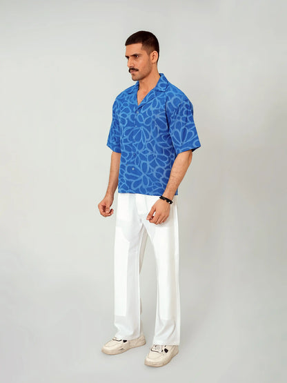 Blue Bloom Co-ord Set