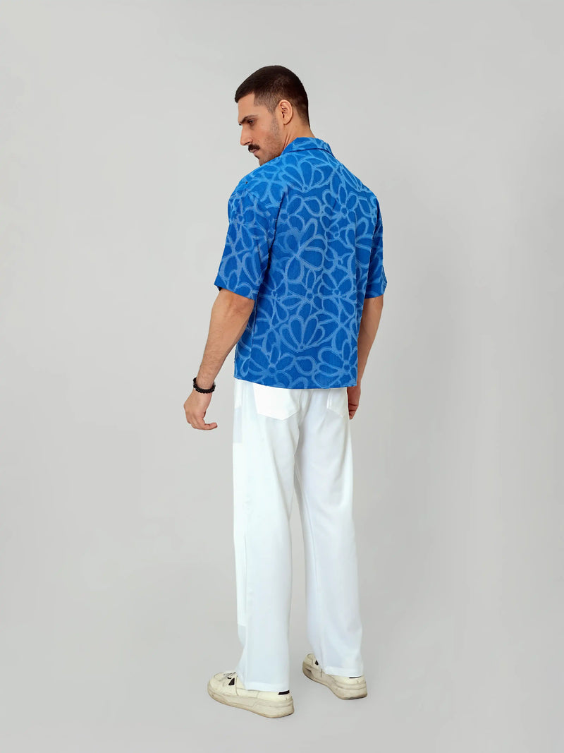 Blue Bloom Co-ord Set