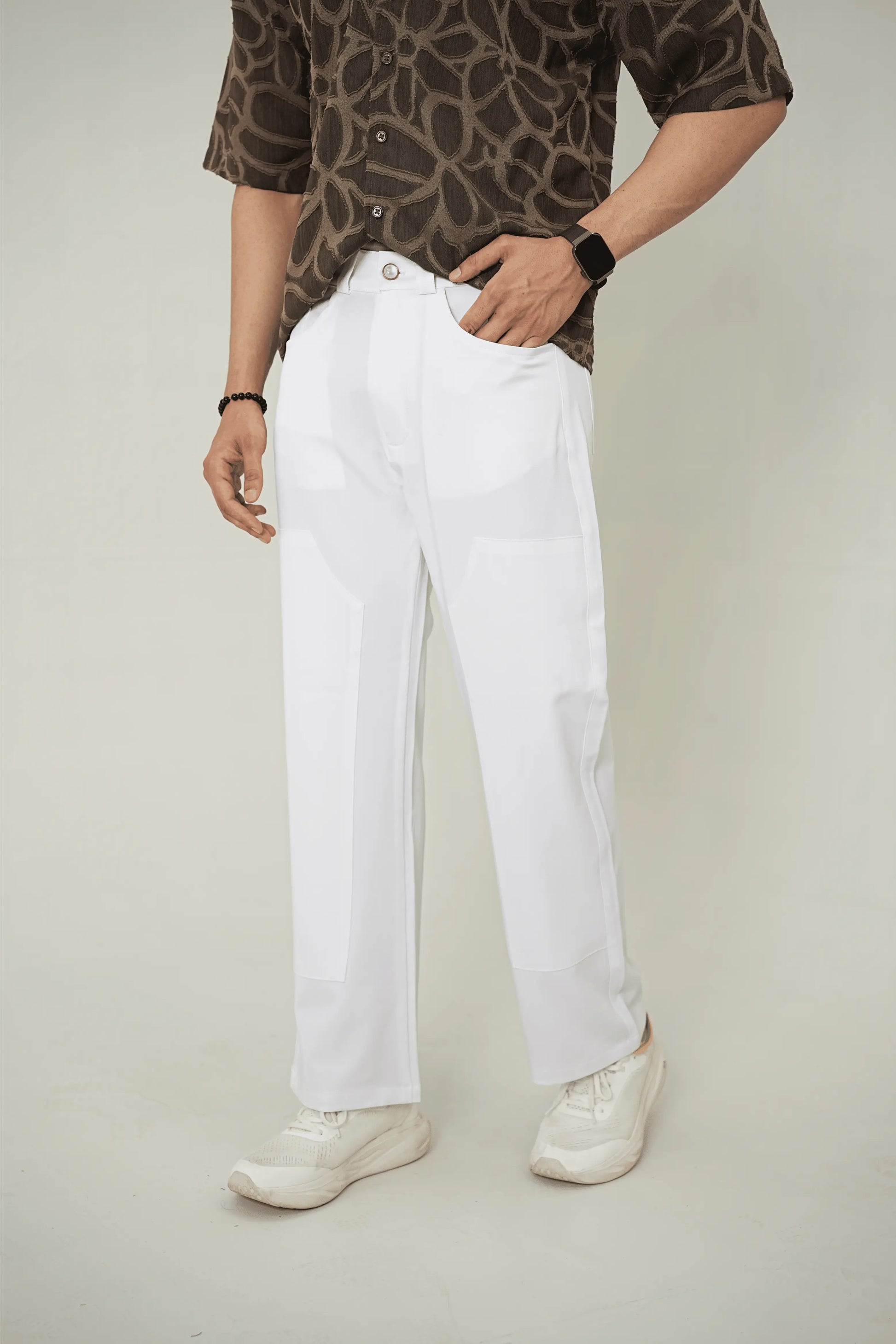 Earthy Cubist Cuban Resort Set – 2-Piece Co-ord - WEEKEND - I Dress Like I Dream It