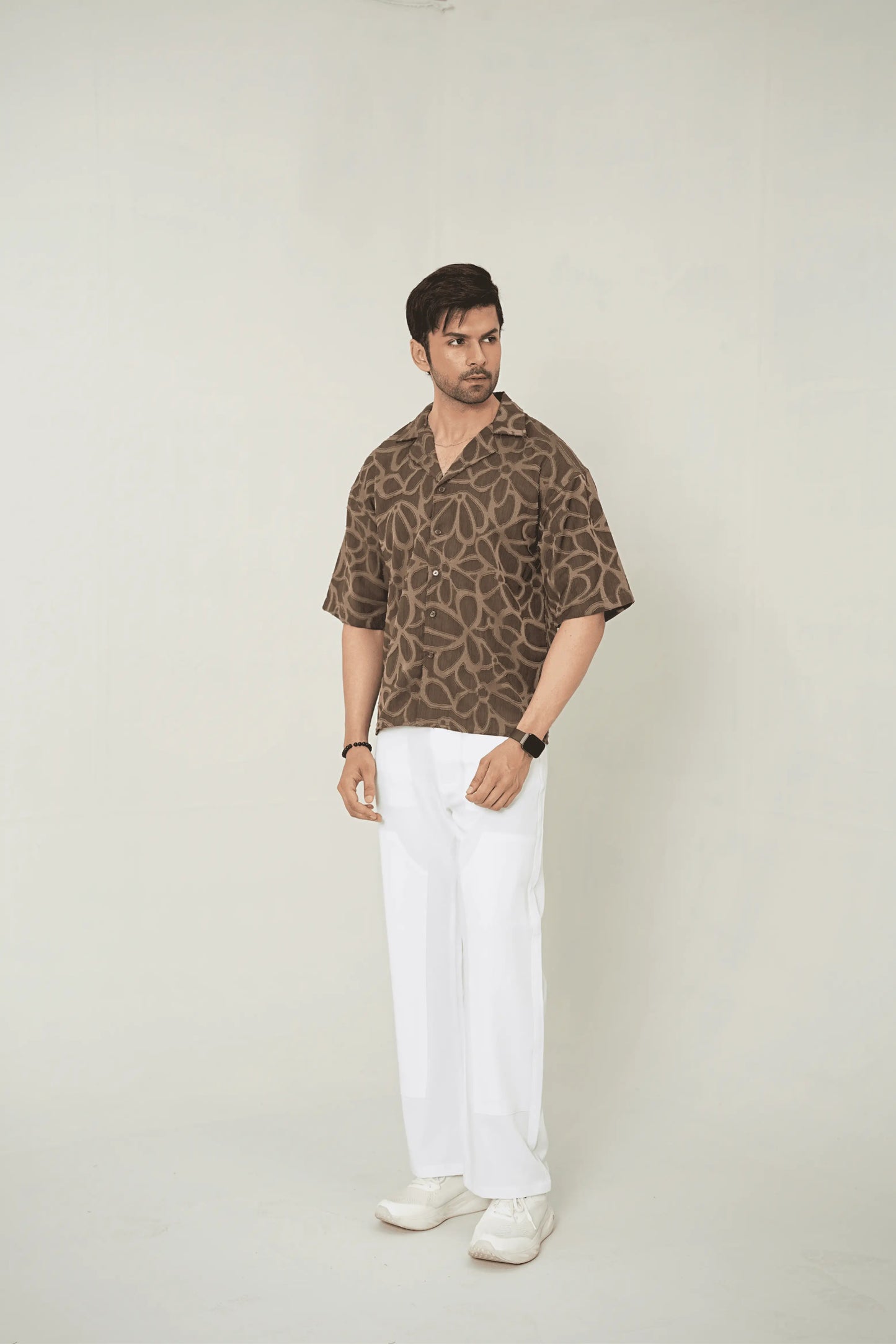 Earthy Cubist Cuban Resort Set – 2-Piece Co-ord - WEEKEND - I Dress Like I Dream It