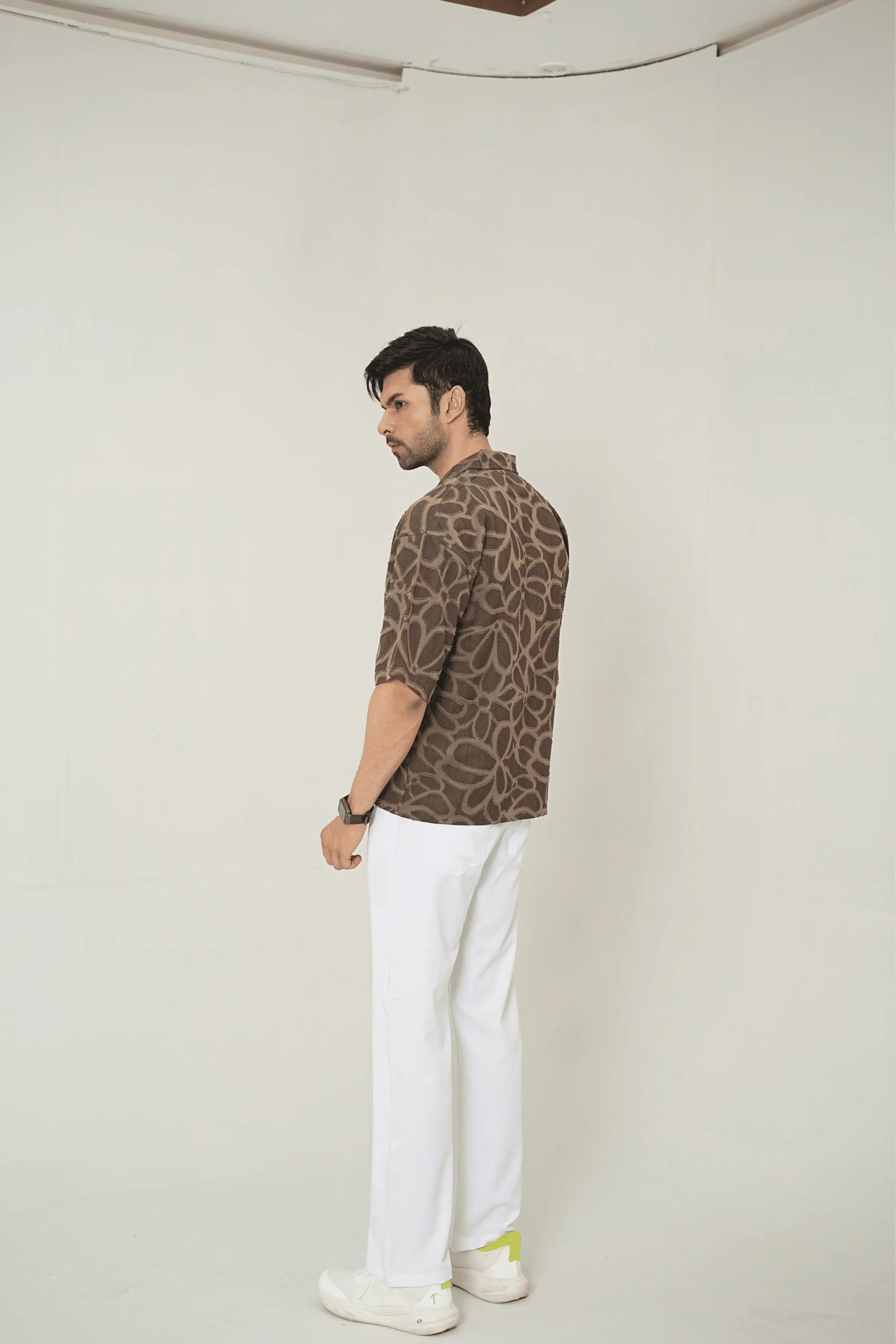 Earthy Cubist Cuban Resort Set – 2-Piece Co-ord - WEEKEND - I Dress Like I Dream It