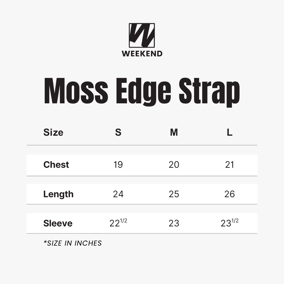 Moss Edge Strap - WEEKEND - I Dress Like I Dream It