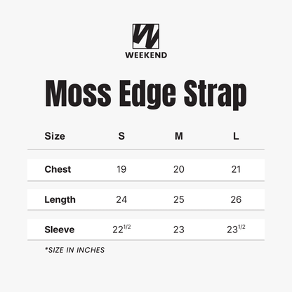 Moss Edge Strap - WEEKEND - I Dress Like I Dream It