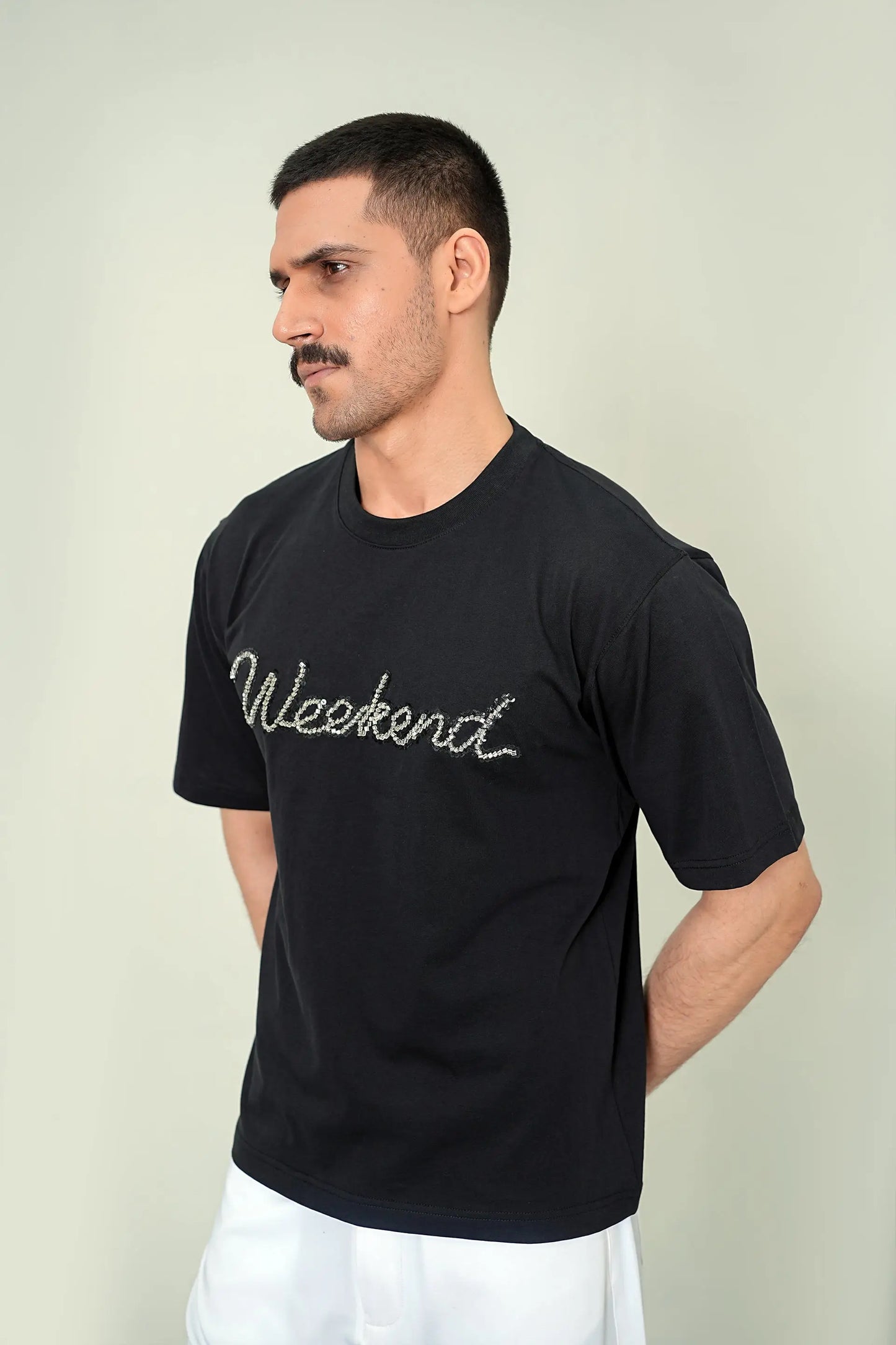 Rhinestone "Weekend" Relaxed Fit - WEEKEND - I Dress Like I Dream It