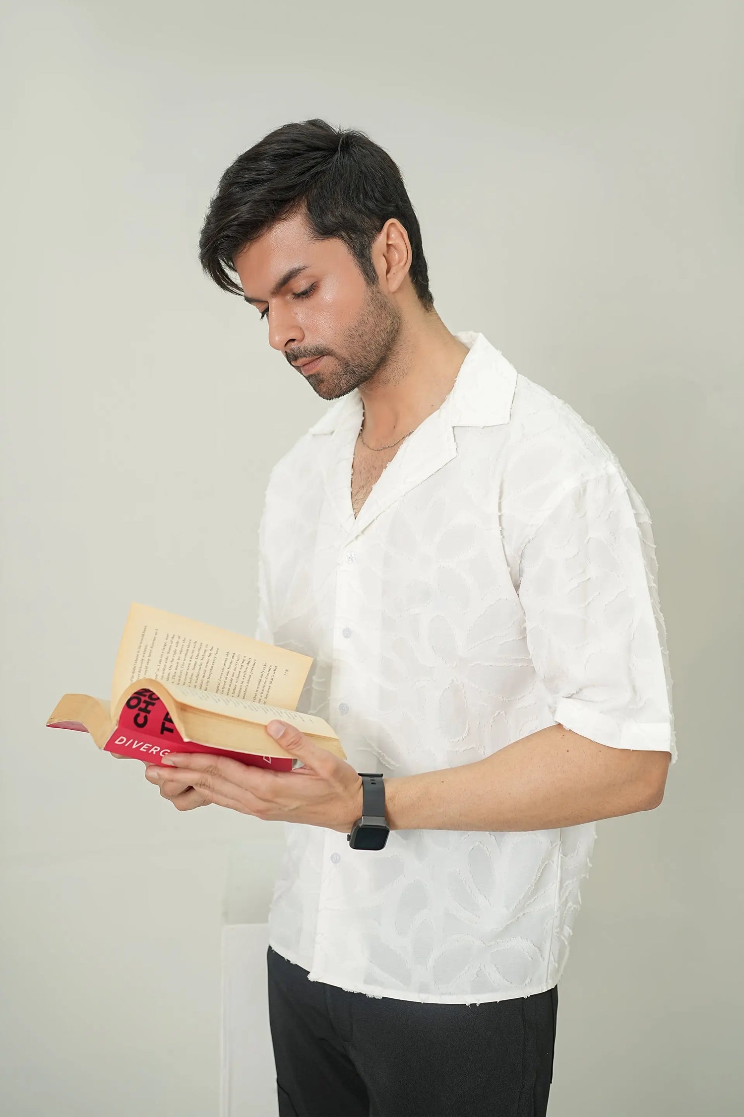 Sartorial Textured Cuban Shirt - WEEKEND - I Dress Like I Dream It