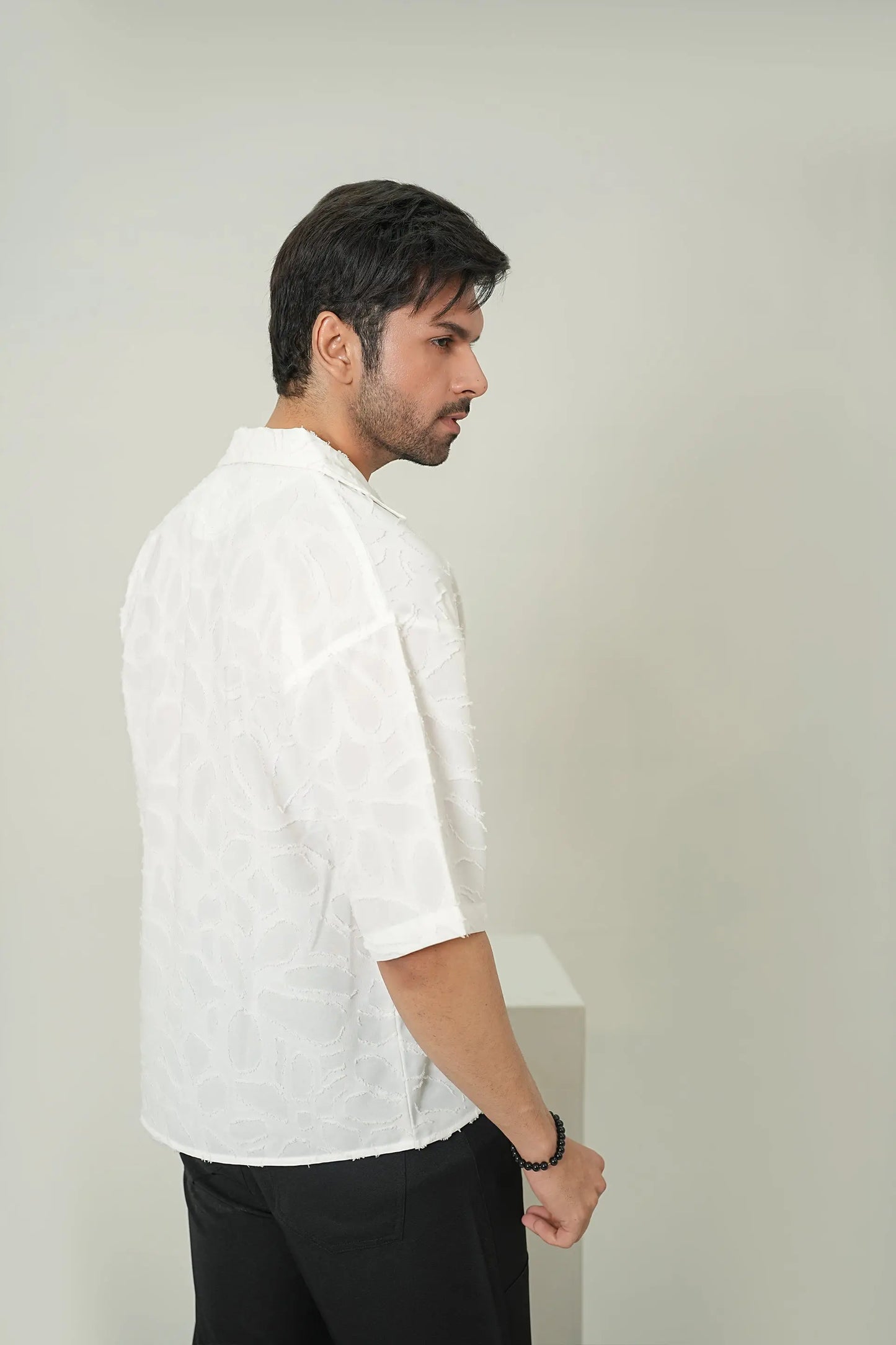 Sartorial Textured Cuban Shirt - WEEKEND - I Dress Like I Dream It