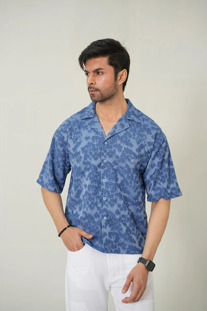 Slate Indigo Resort Set – Premium 2-Piece Co-ord Look - WEEKEND - I Dress Like I Dream It